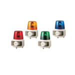 Rotating beacon with audible alarm